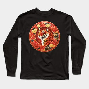 Chinese Zodiac Year of the Tiger Long Sleeve T-Shirt